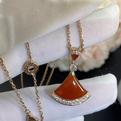 [Lumi Jewels]DREAM NECKLACE CARNELIAN DIAMOND