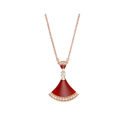 [Lumi Jewels]DREAM NECKLACE CARNELIAN DIAMOND