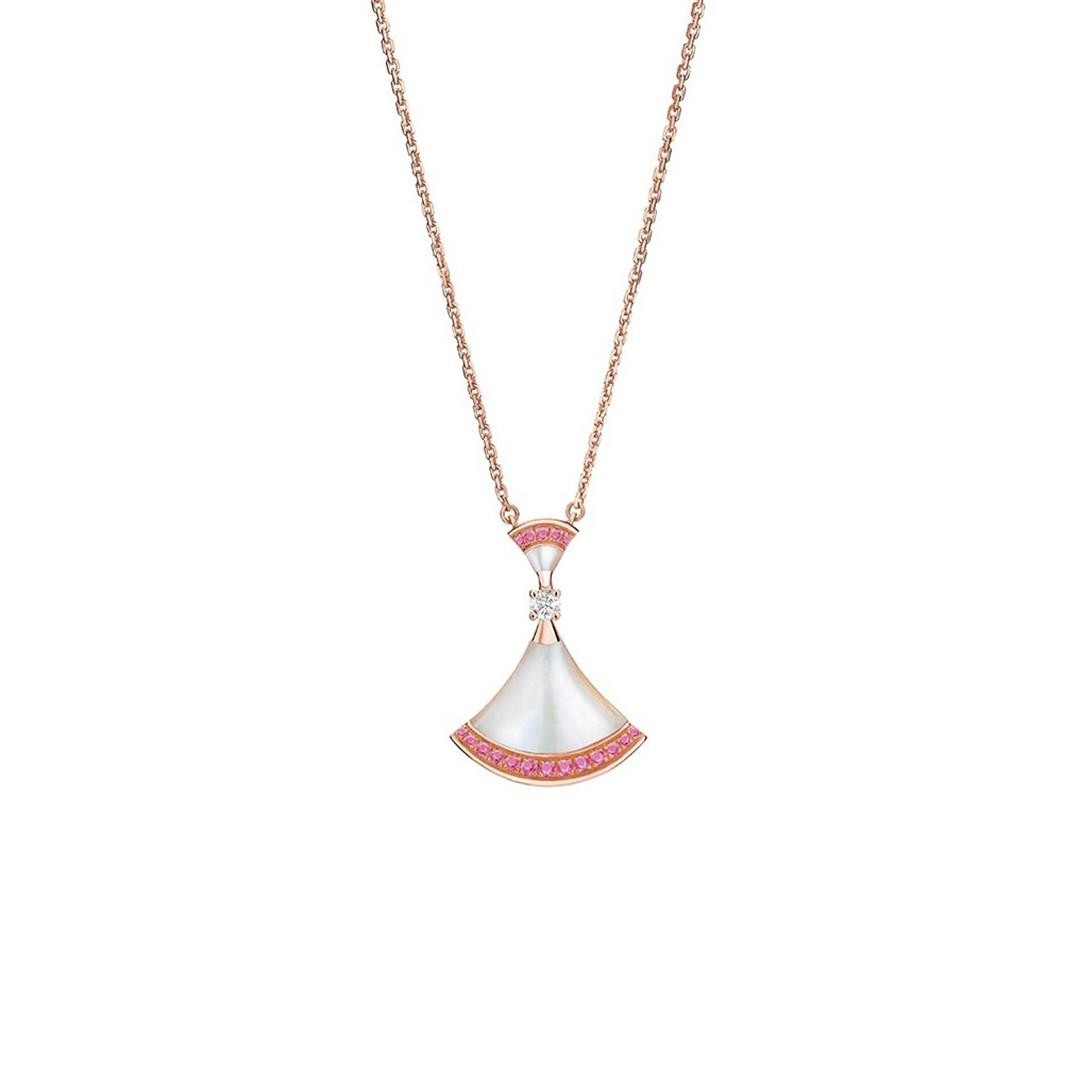[Lumi Jewels]DREAM NECKLACE MOP PINK DIAMOND