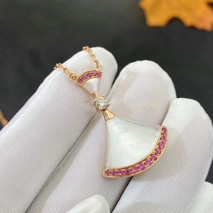 [Lumi Jewels]DREAM NECKLACE MOP PINK DIAMOND