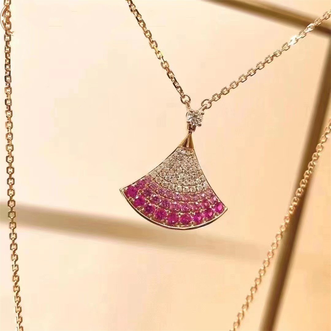 [Lumi Jewels]DREAM NECKLACE PINK GOLD PINK DIAMOND
