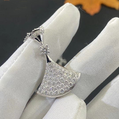 [Lumi Jewels]DREAM NECKLACE SILVER FULL DIAMOND