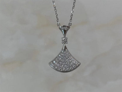 [Lumi Jewels]DREAM NECKLACE SILVER FULL DIAMOND