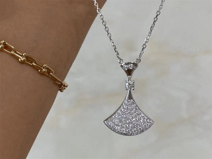 [Lumi Jewels]DREAM NECKLACE SILVER FULL DIAMOND