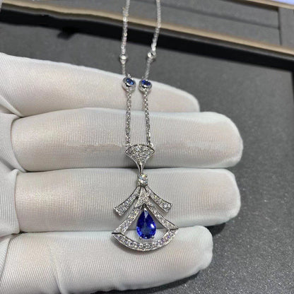 [Lumi Jewels]DREAM NECKLACE AGATE DIAMOND SILVER