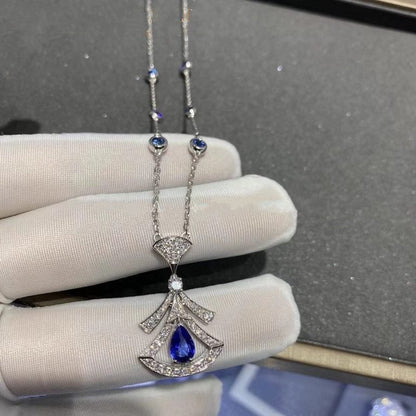 [Lumi Jewels]DREAM NECKLACE AGATE DIAMOND SILVER