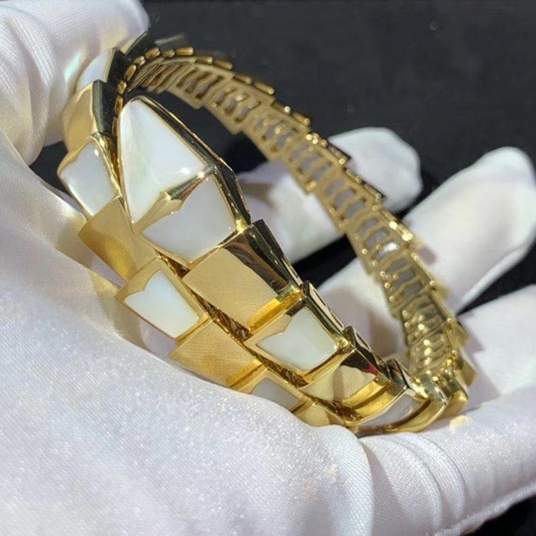 [Lumi Jewels]SERPENTI BRACELET MOP GOLD