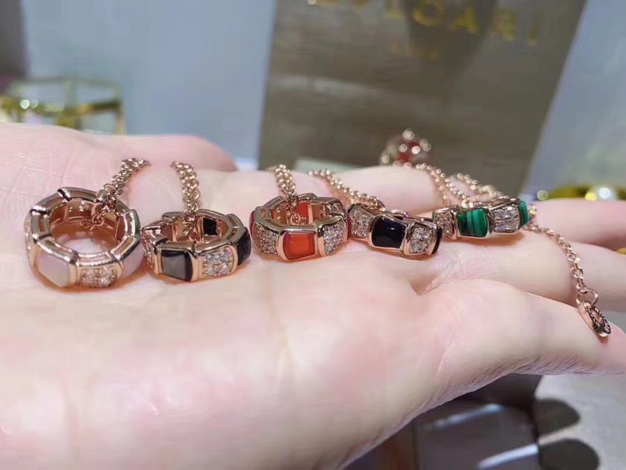 [Lumi Jewels]SERPENTI PEDANT DIAMOND NECKLACE