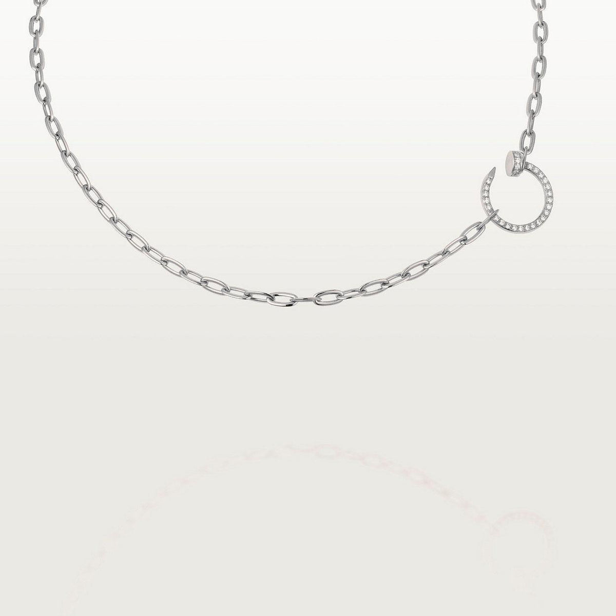 [Lumi Jewelry]JUSTE NECKLACE FULL DIAMONDS