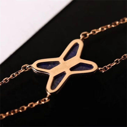 [Lumi Jewels]Hollow Design Four-Leaf Clover Flower Shape Ring