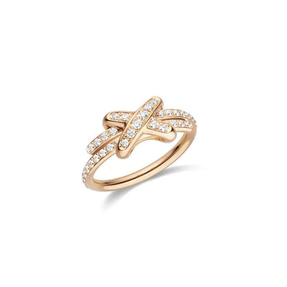 [Lumi Jewels]JEUX DE RING PINK GOLD DIAMOND
