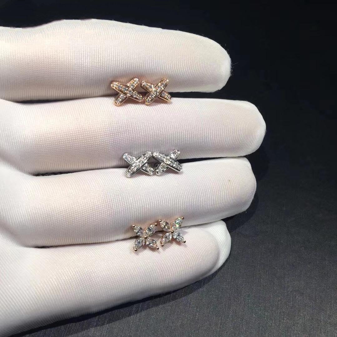 [Lumi Jewels]JEUX DE DIAMOND EARRINGS