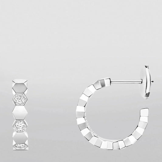 [Lumi Jewels]Hollow Design Four-Leaf Clover Flower Shape Ring