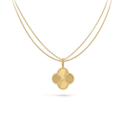 [Lumi Jewels]CLOVER 25MM PEDANT NECKLACE GOLD