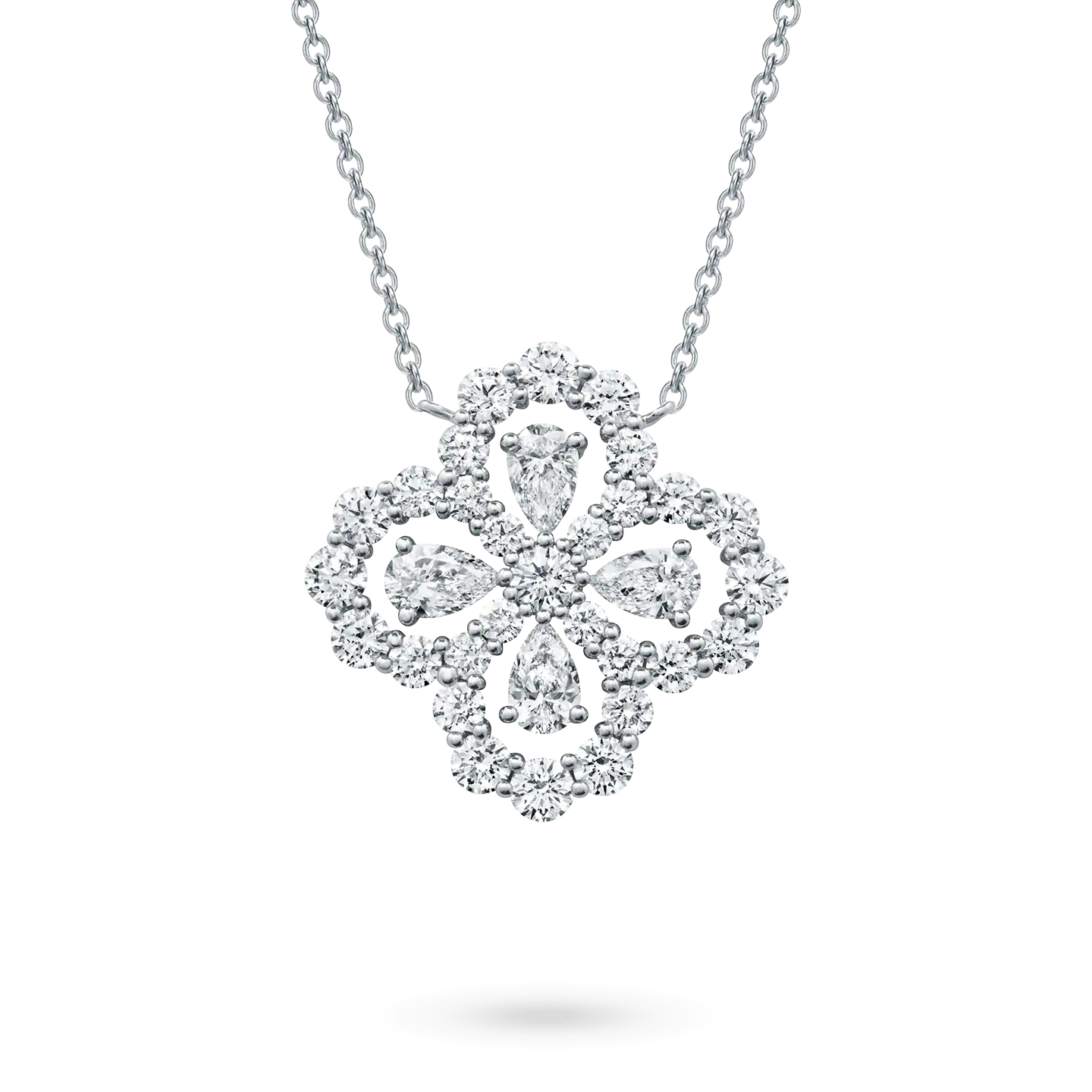 [Lumi Jewels]COLLIER BOUCLE GRAND MODÈLE DIAMANT 16MM COULEURS MULTIPLES