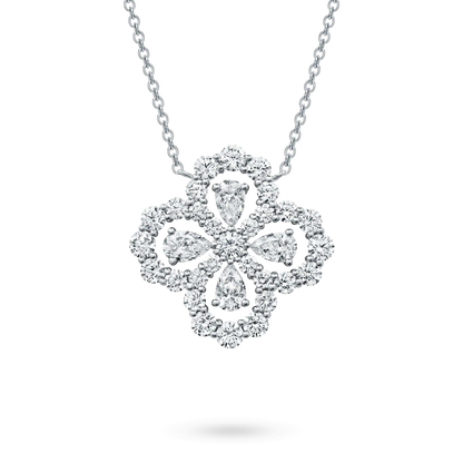 [Lumi Jewels]COLLIER BOUCLE GRAND MODÈLE DIAMANT 16MM COULEURS MULTIPLES