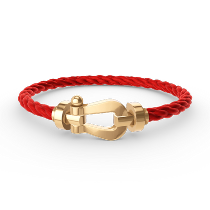 [Lumi Jewels]FORCE LARGE HORSESHOE NO DIAMOND BRACELET GOLD
