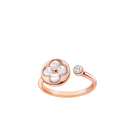 [Lumi Jewels]SUN 1 DIAMOND PINK MOP RING