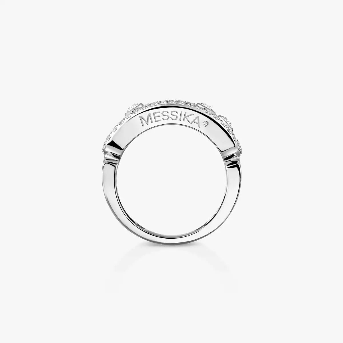 [Lumi Jewels] Move Gold Diamond Pave_ Ring