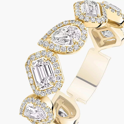 [Lumi Jewels] Diamond Wedding Ring My Twin