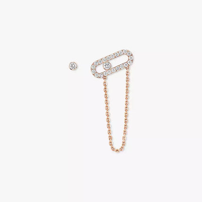 [Lumi Jewels]Move Uno Diamond Earrings
