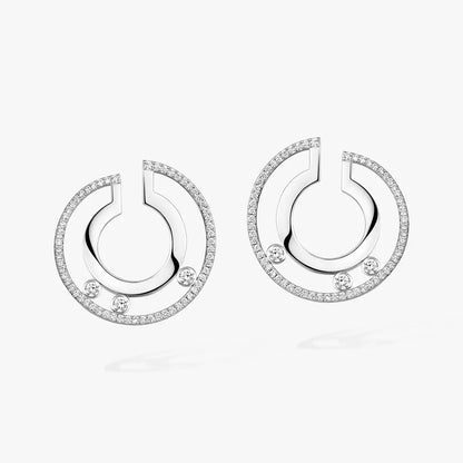 [Lumi Jewels] Move Romane Small Diamond Hoop Earrings