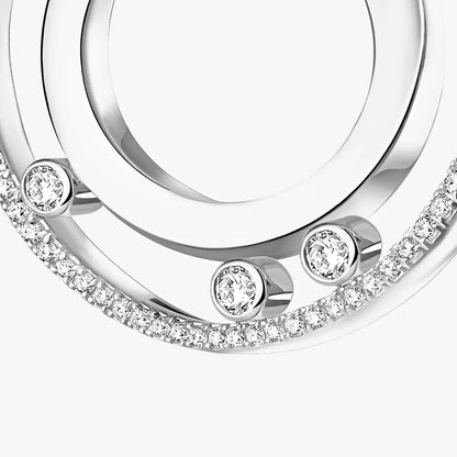 [Lumi Jewels] Move Romane Small Diamond Hoop Earrings