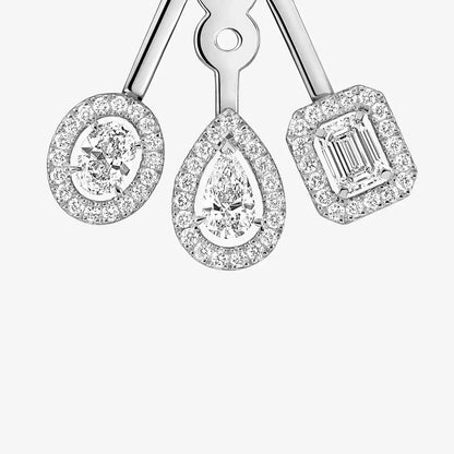 [Lumi Jewels] My Twin Trio  Diamond Earrings