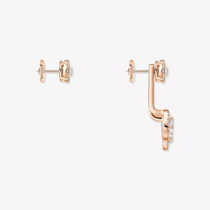 [Lumi Jewels] My Twin Trio  Diamond Earrings