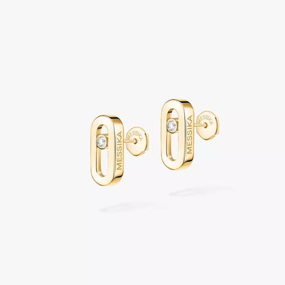 [Lumi Jewels]Move Uno Diamond Stud Earrings