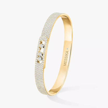[Lumi Jewels]Move Noa Full Pav¨¦ Diamond Bangle Bracelet