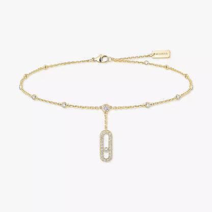 [Lumi Jewels] Move Uno pav¨¦ ankle bracelet