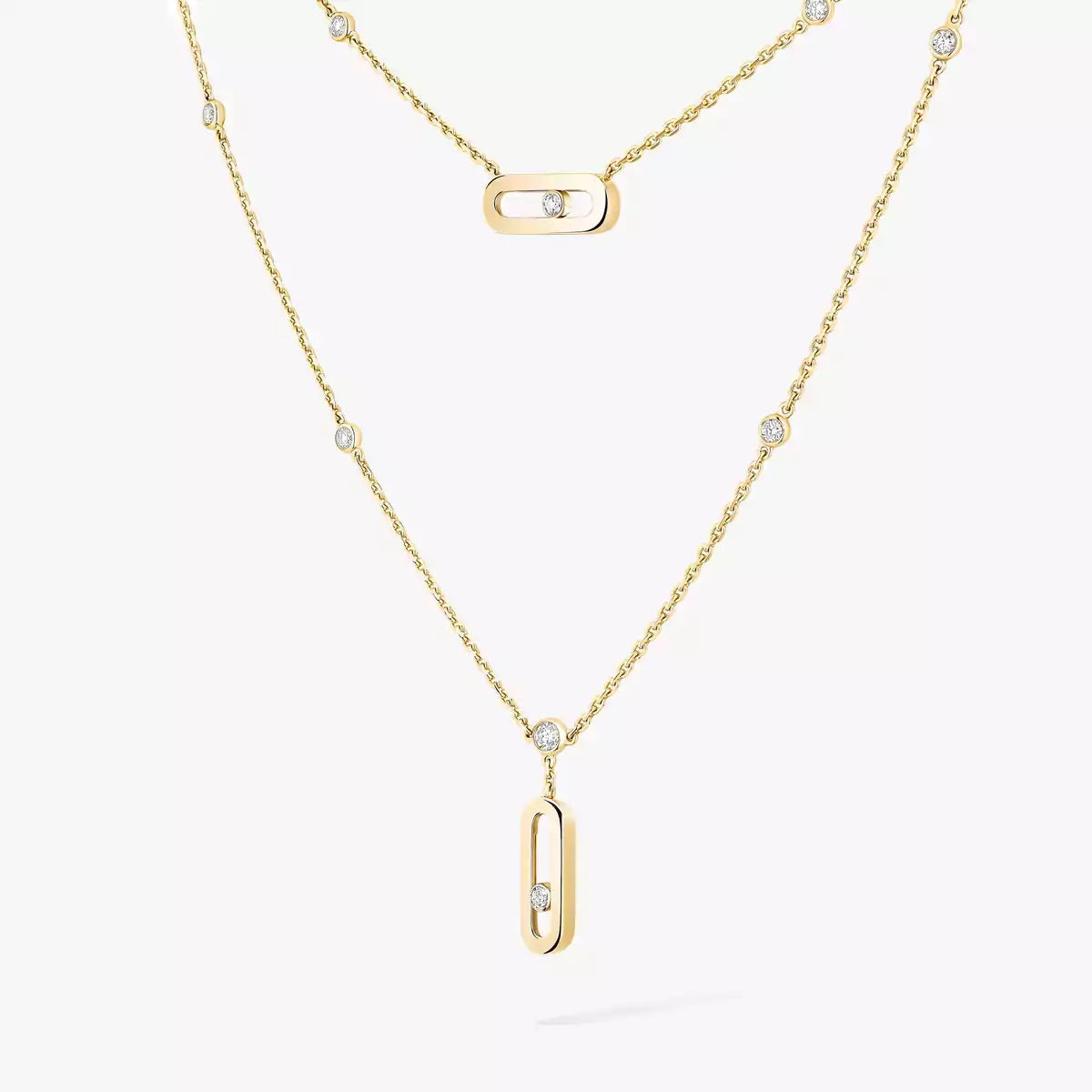 [Lumi Jewels] Move Uno Diamond Necklace