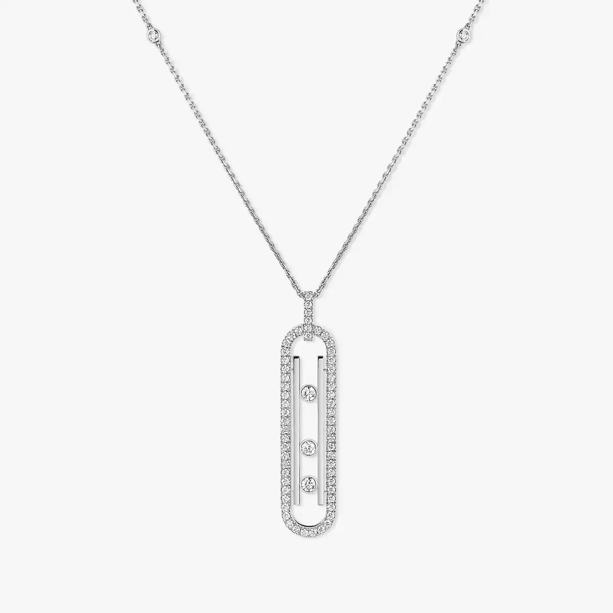 [Lumi Jewels]Diamond Necklace Move 10Th