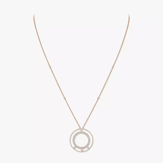 [Lumi Jewels]Move Romane Long Pave_-Set Diamond Necklace