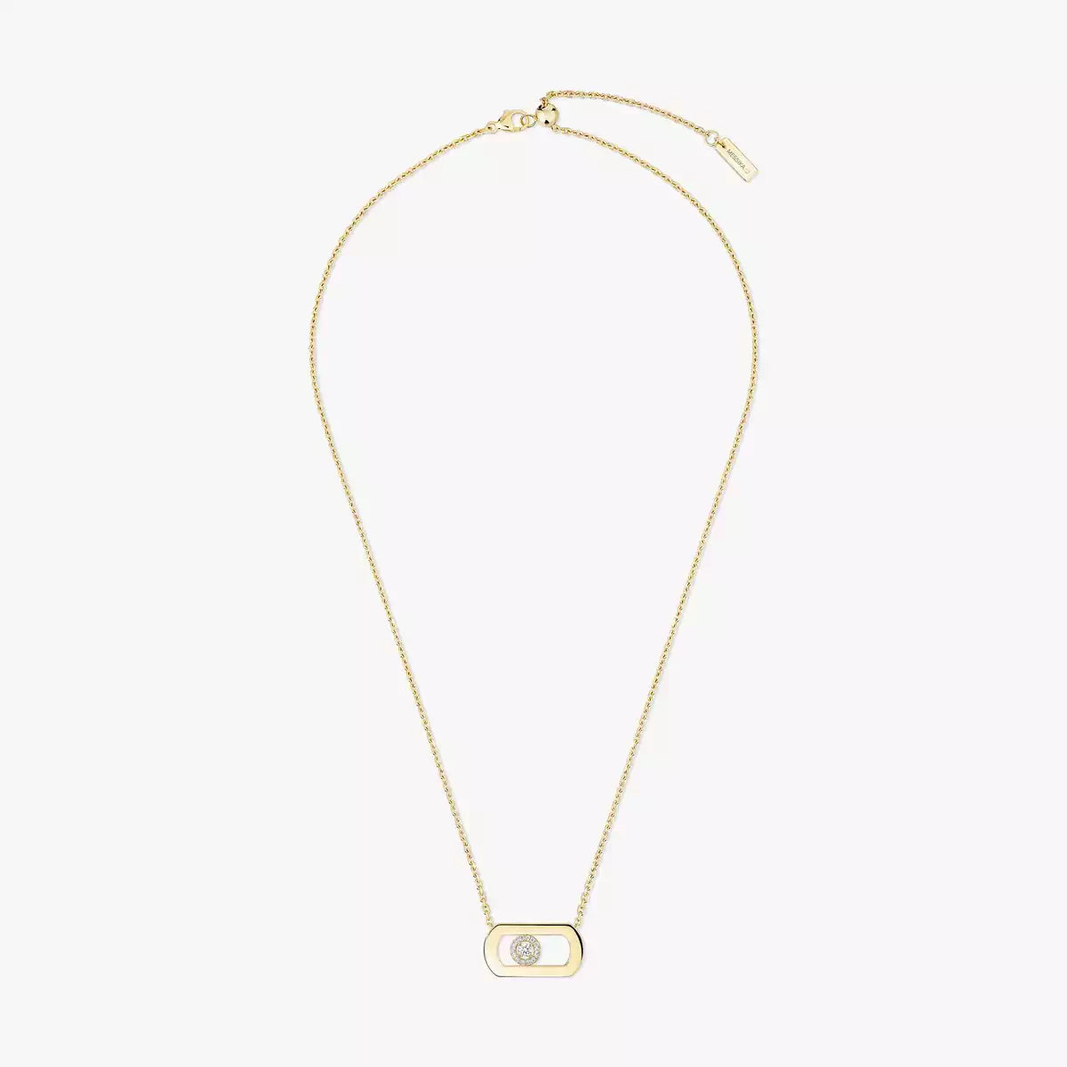 [Lumi Jewels]So Move Diamond Necklace in Gold