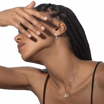[Lumi Jewels]Lucky Eye Diamond Earrings
