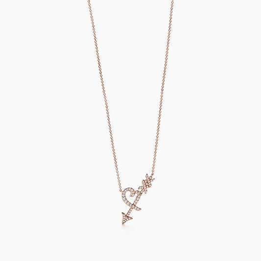 [Lumi Jewelry]COLGANTE HEART & ARROW NECKLACE