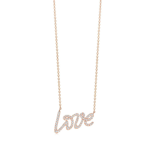 [Lumi Jewelry]PALOMA S GRAFFITI LOVE NECKLACE DIAMOND