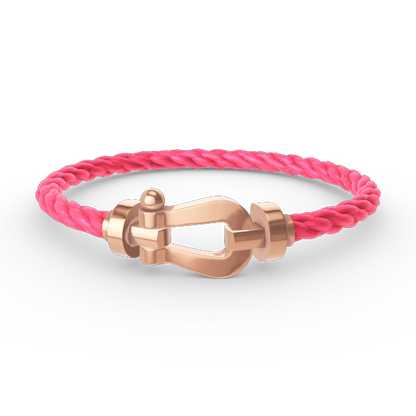[Lumi Jewels]FORCE LARGE HORSESHOE NO DIAMOND BRACELET ROSE GOLD