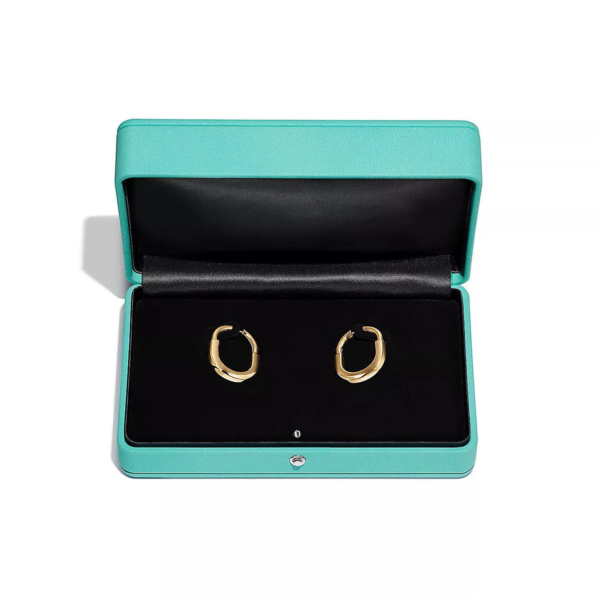 [Lumi Jewelry]LOCK MEDIUM EARRINGS