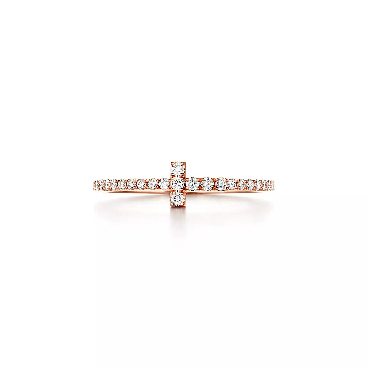 [Lumi Jewelry]T RING DIAMOND PINK GOLD