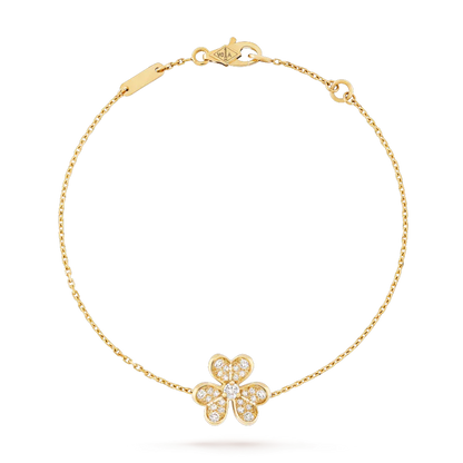 [Lumi Jewels]FRIVOLE GOLD FLOWER DIAMOND BRACELET