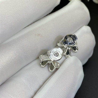 [Lumi Jewels]FRIVOLE MINI SILVER FLOWER EARRINGS