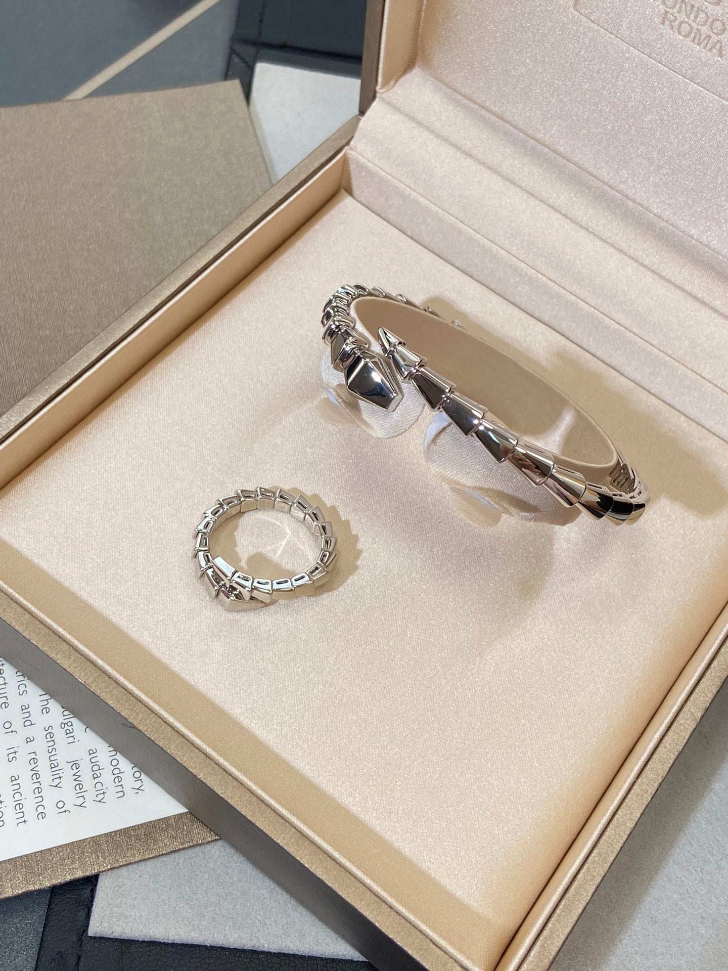 [Lumi Jewels]SERPENTI VIPER SILVER BRACELET