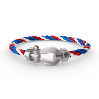 [Lumi Jewels]FORCE LARGE HORSESHOE NO DIAMOND BRACELET SILVER