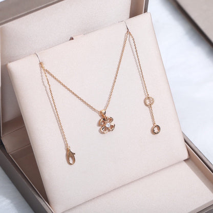 [Lumi Jewels]FIOREVER NECKLACE DIAMOND CENTER